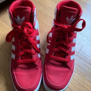 Red adidas originals